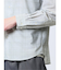 ModernRelax ストレッチチェック柄 ワイドカラー長袖シャツ