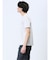 【DRESS T-SHIRT】綿ストレッチ クルーネック半袖Tシャツ ボーダー