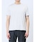 【DRESS T-SHIRT】綿ストレッチ クルーネック半袖Tシャツ ボーダー
