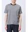 【DRESS T-SHIRT】綿ストレッチ クルーネック半袖Tシャツ ボーダー
