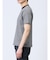 【DRESS T-SHIRT】綿ストレッチ クルーネック半袖Tシャツ ボーダー