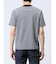 【DRESS T-SHIRT】綿ストレッチ クルーネック半袖Tシャツ ボーダー