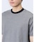 【DRESS T-SHIRT】綿ストレッチ クルーネック半袖Tシャツ ボーダー