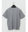 【DRESS T-SHIRT】綿ストレッチ クルーネック半袖Tシャツ ボーダー