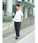 【DRESS T-SHIRT】綿ストレッチ クルーネック半袖Tシャツ