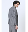 TechLinen スリムフィット 2ボタンジャケット グレー(セットアップ可能)