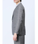 TechLinen スリムフィット 2ボタンジャケット グレー(セットアップ可能)