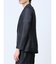 TechLinen スリムフィット 2ボタンジャケット 千鳥紺(セットアップ可能)