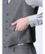 TechLinen スリムフィット ジレベスト グレー(セットアップ可能)
