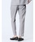 TechLinen スリムフィット ノータックパンツ ライトグレー(セットアップ可能)