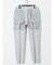 TechLinen スリムフィット ノータックパンツ ライトグレー(セットアップ可能)
