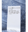 TechLinen スリムフィット ノータックパンツ 青(セットアップ可能)