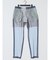 TechDenim スリムフィット ノータックパンツ 紺(セットアップ可能)