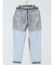 TechDenim スリムフィット ノータックパンツ 紺(セットアップ可能)