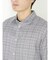 DRY ワッフルチェック レギュラーカラー7分袖シャツ