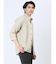 TechLinen スタンドカラー 7分袖シャツ