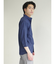 TechLinen スタンドカラー 7分袖シャツ