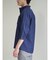 TechLinen スタンドカラー 7分袖シャツ