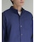 TechLinen スタンドカラー 7分袖シャツ