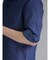 TechLinen スタンドカラー 7分袖シャツ