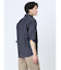 TechLinen スタンドカラー 7分袖シャツ