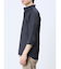 TechLinen スタンドカラー 7分袖シャツ