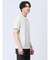 メッシュ 転写プリント クルーネック半袖Tシャツ