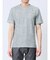 メッシュ 転写プリント クルーネック半袖Tシャツ