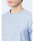 メッシュ 転写プリント クルーネック半袖Tシャツ