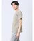 ポップコーンボーダー クルーネック半袖Tシャツ