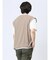 さまになる フェイクレイヤード キーネック半袖Tシャツ