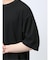 ジャガードケーブル クルーネック5分袖Ｔシャツ