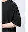 ジャガードケーブル クルーネック5分袖Ｔシャツ