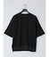 ジャガードケーブル クルーネック5分袖Ｔシャツ