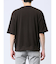 ジャガードケーブル クルーネック5分袖Ｔシャツ