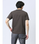 カットサッカー クルーネック半袖Tシャツ