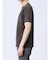 カットサッカー クルーネック半袖Tシャツ