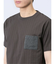 カットサッカー クルーネック半袖Tシャツ