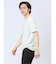 リンクスパネルボーダー Vネック半袖Tシャツ