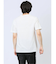 リンクスパネルボーダー Vネック半袖Tシャツ