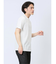 リンクスパネルボーダー Vネック半袖Tシャツ