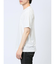 リンクスパネルボーダー Vネック半袖Tシャツ