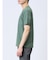 リンクスパネルボーダー Vネック半袖Tシャツ