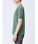 リンクスパネルボーダー Vネック半袖Tシャツ