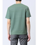 リンクスパネルボーダー Vネック半袖Tシャツ