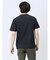リンクスパネルボーダー Vネック半袖Tシャツ