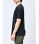 リンクスパネルボーダー Vネック半袖Tシャツ