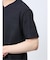 リンクスパネルボーダー Vネック半袖Tシャツ