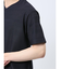 リンクスパネルボーダー Vネック半袖Tシャツ