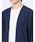 5分袖 梨地カーディガン&半袖Tシャツ アンサンブル